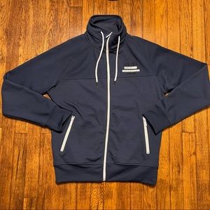 Jack & Jones CORE Full Zip Jacket Size Medium Blue